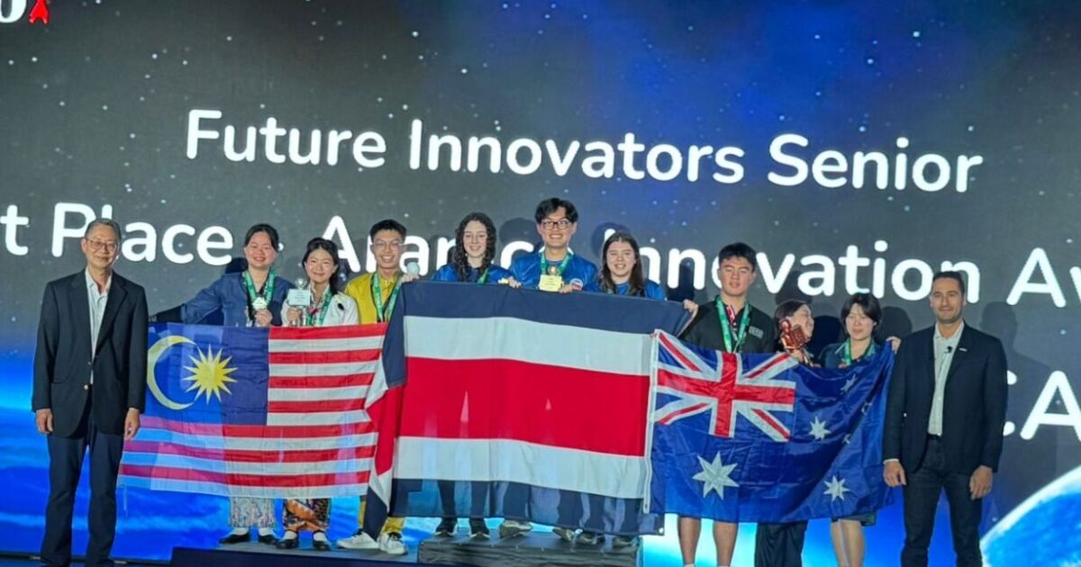 Costa Rica se coronó campeón mundial de robótica en Singapur con una guardería espacial inteligente