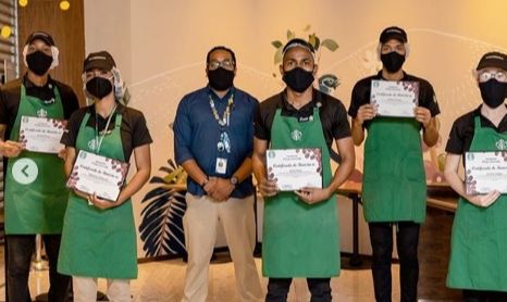 Starbucks Dominicana certificó nuevos baristas