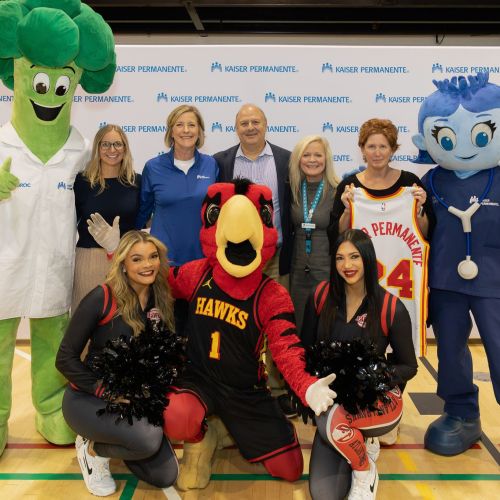 Kaiser Permanente Georgia se asocia con Atlanta Hawks para promover la salud y el bienestar