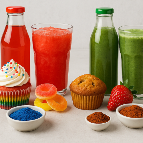 Color bajo la lupa; expertos de la industria de alimentos y bebidas debaten sobre el futuro de los  aditivos