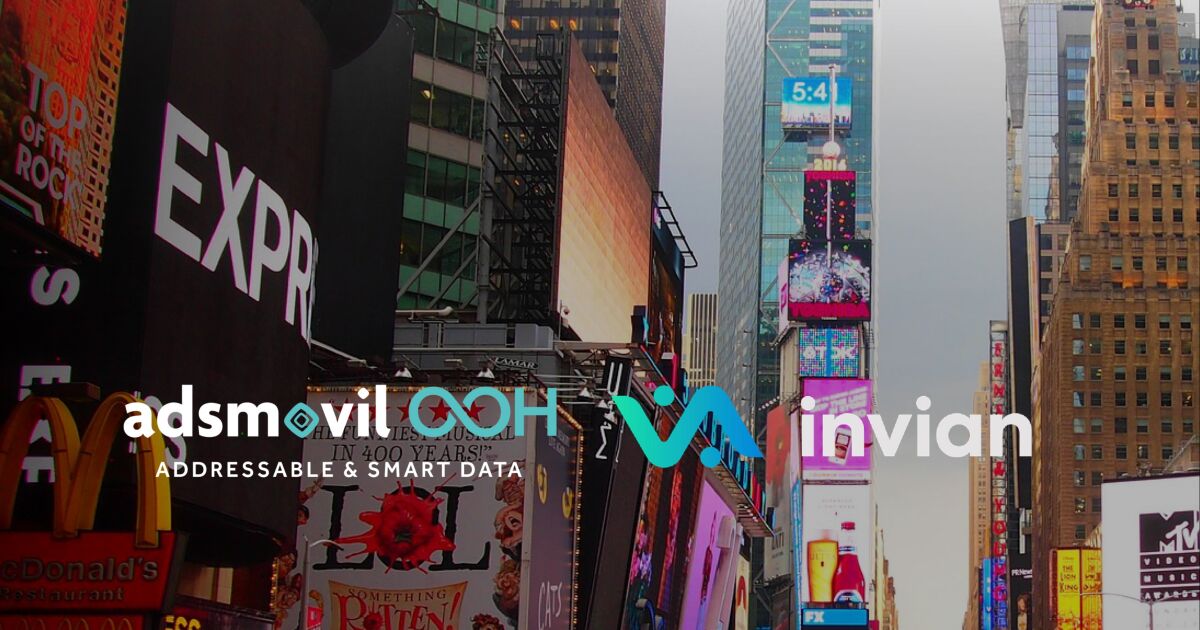 Adsmovil OOH anuncia su integración directa con Invian, ampliando y optimizando las soluciones de DOOH programático en América Latina