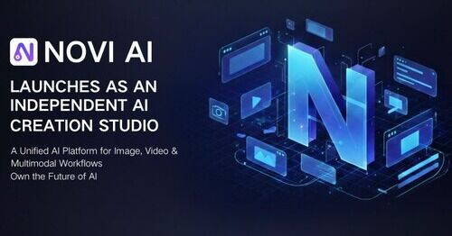 Novi AI lanza un estudio independiente de creación de IA tras la renovación de la marca