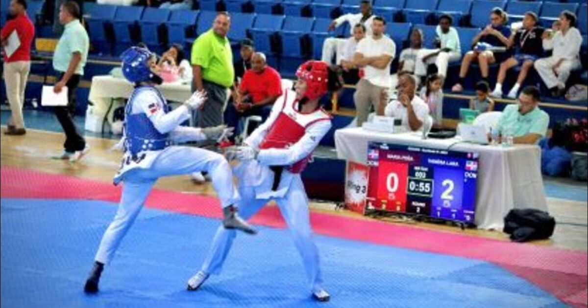 Santiago acapara honores en el Dominican Series de Taekwondo