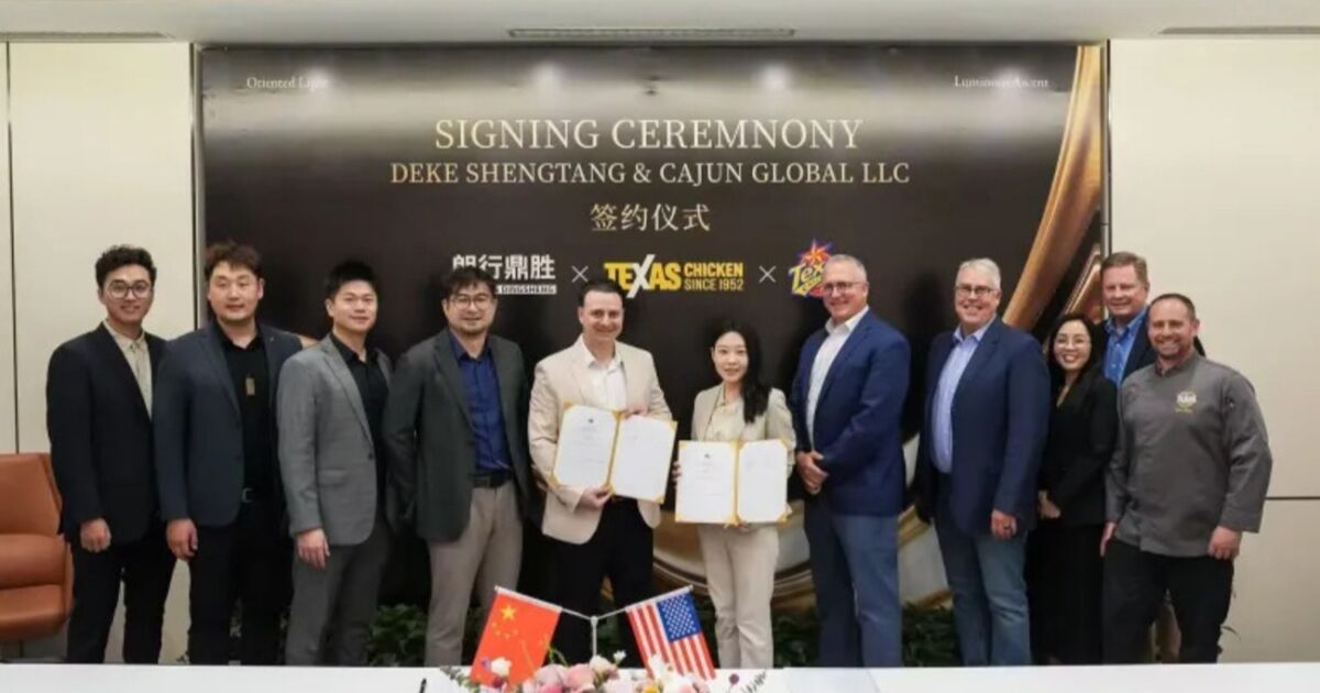 Church's Chicken se expandirá a China con un plan de apertura de 600 tiendas a partir de este verano