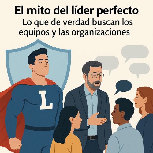 El mito del líder perfecto. Lo que de verdad buscan los equipos y las organizaciones.