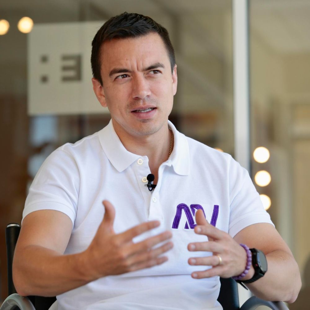 EE.UU. se ofrece a trabajar con Daniel Noboa para enfrentar la crisis de seguridad de Ecuador