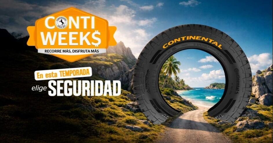 Continental refuerza la seguridad vial en temporada alta con su campaña ContiWeeks en Ecuador