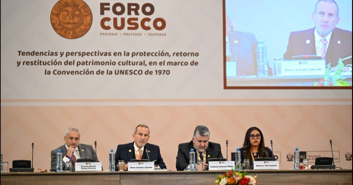 Perú convoca a América Latina para fortalecer la defensa del patrimonio cultural