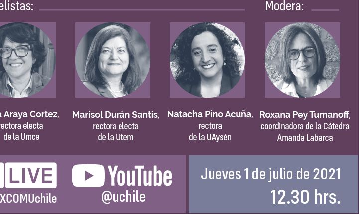 Las tres mujeres rectoras del sistema universitario chileno se reunen para intercambiar posturas sobre educación y proceso constituyente
