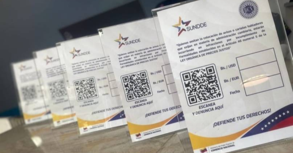 Nuevo formato de tasa del BCV de uso obligatorio en los comercios