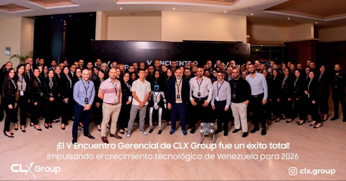 ¡El V Encuentro Gerencial de CLX Group fue un éxito total! Impulsando el crecimiento tecnológico de Venezuela para 2026Publicado Hace 1 día el 17 noviembre, 2025Por Redacción Agenciacn