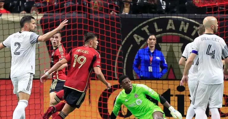 Atlanta vs Toronto FC y el gol de Matheus Rosetto, el más estético y extraño de la MLS 2023