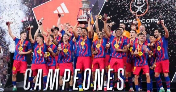 Barcelona se impuso en El Clásico y conquistó la Supercopa de España 2025/2026 en un partidazo ante Real Madrid