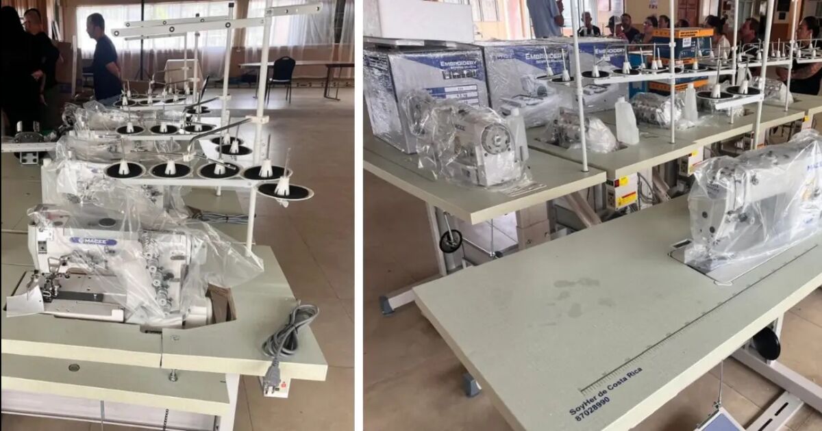 Mujeres emprendedoras rurales de Cartago impulsan sus negocios textiles con una inversión de 15 millones de cedis