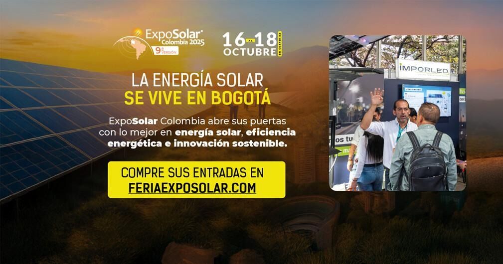 ExpoSolar Colombia, el hub de negocios solares, llega a Bogotá