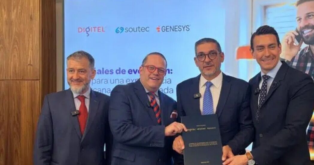 Digitel, Soutec y Genesys sellan alianza para acelerar la adopción de IA en Venezuela