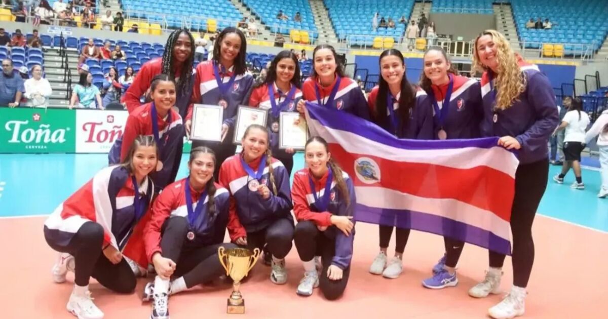 Costa Rica conquista bronce en Final Four de NORCECA y se alista para recibir Panamericano Sub-21