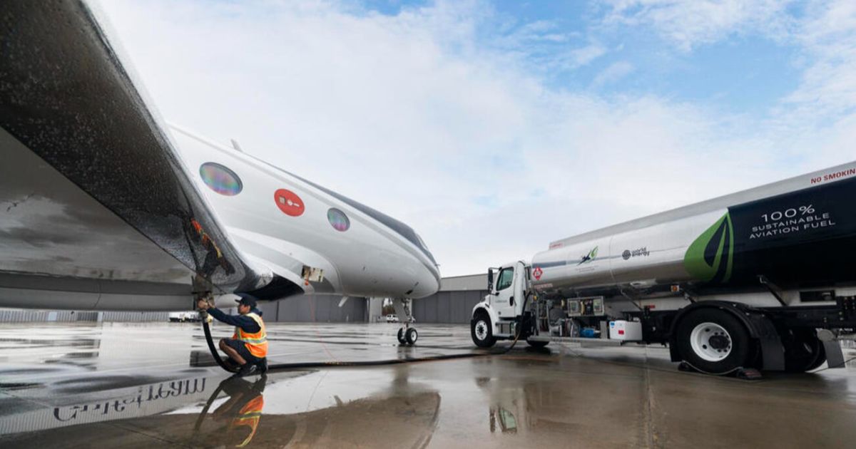 Gulfstream, con sede en Savannah, realiza el primer vuelo transatlántico del mundo que utiliza combustible para aviones sostenible