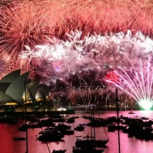 Los primeros países en dar la bienvenida al Año Nuevo