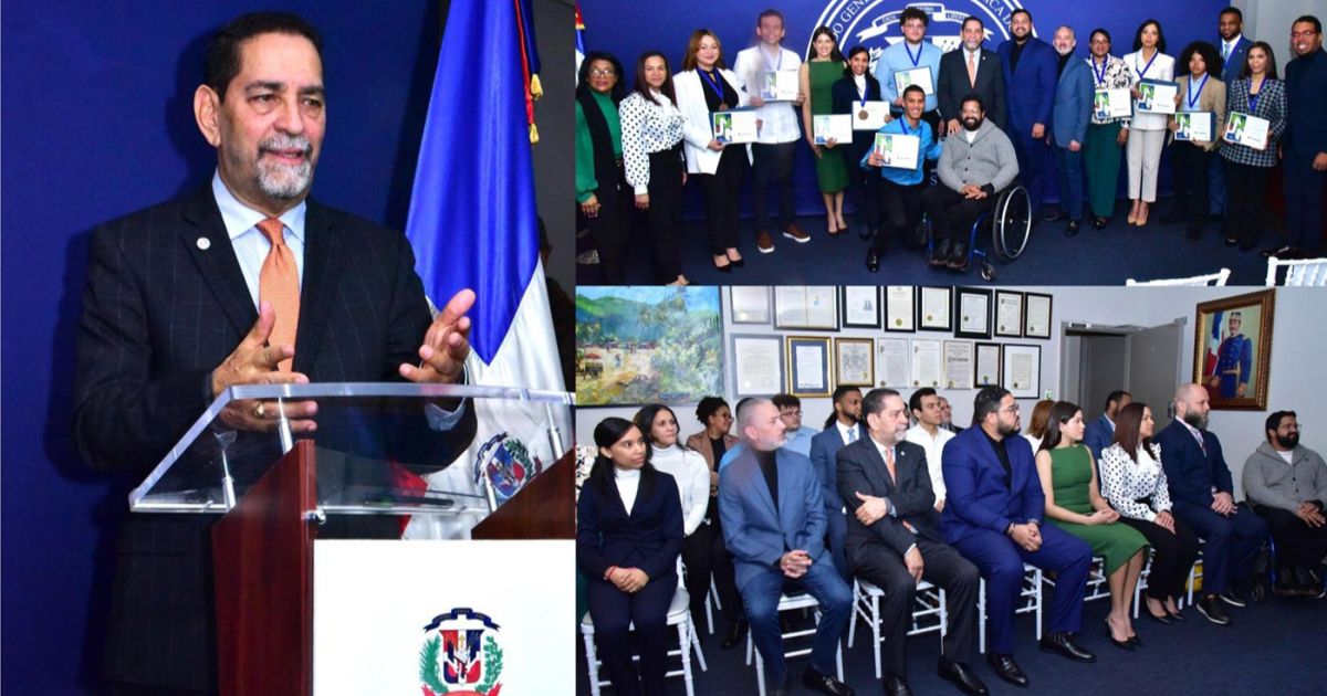 Cónsul RD NY entrega reconocimientos a jóvenes dominicanos meritorios en exterior