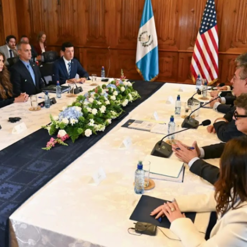 Guatemala y EE. UU. fortalecen la cooperación en seguridad transnacional