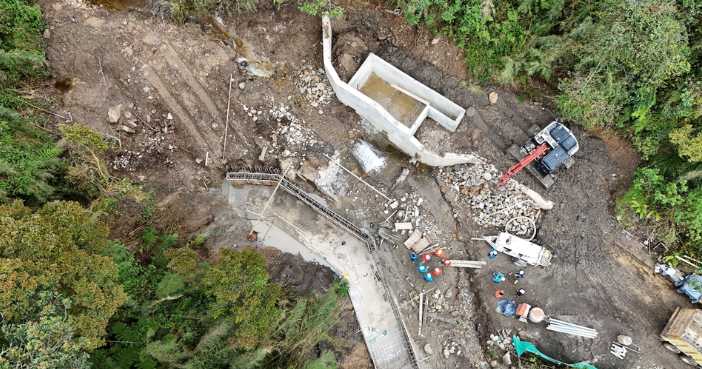 Bogotá avanza en seguridad hídrica con obras en Chingaza