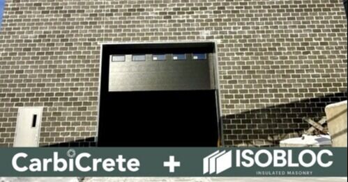 Las soluciones combinadas de CarbiCrete e Isobloc están descarbonizando la construcción
