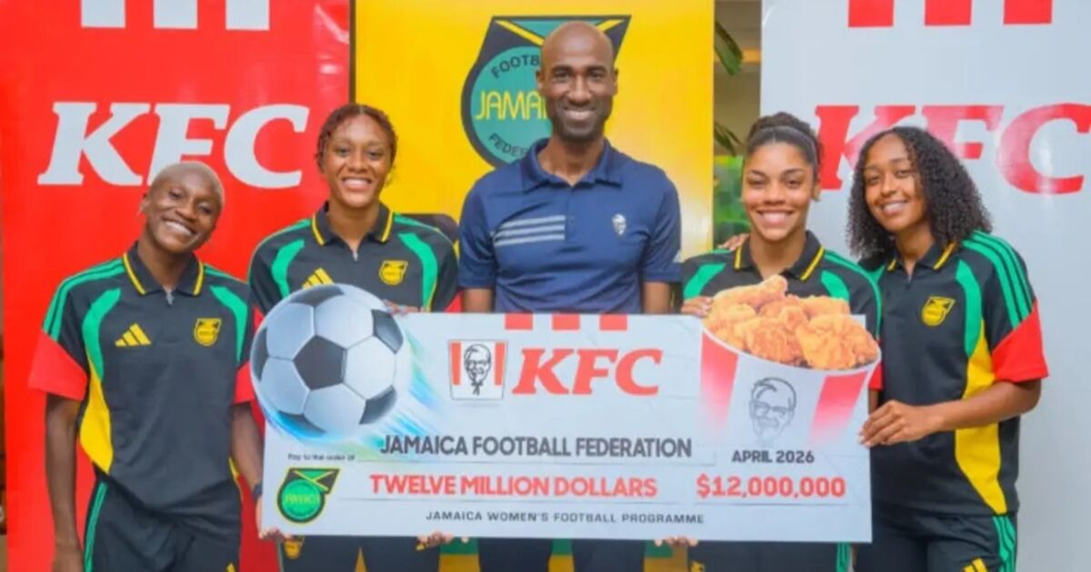 KFC Jamaica destina 14 millones de dólares a Reggae Girlz en un nuevo impulso hacia la historia de la Copa del Mundo