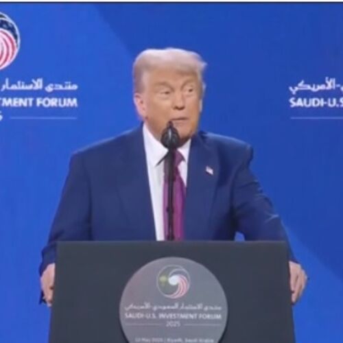 El presidente Trump pronuncia un discurso en Arabia Saudita sobre la nueva alianza entre Estados Unidos y Arabia Saudita