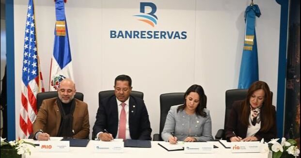 Banreservas, MIO y Ria Money Transfer anuncian alianza para fortalecer remesas e inclusión financiera