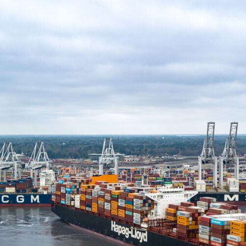 El puerto de Savannah logra el segundo año más activo de su historia