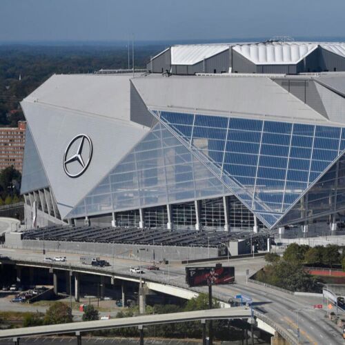 El Estadio Mercedes-Benz se prepara para albergar los partidos de la Copa Mundial de Clubes de la FIFA
