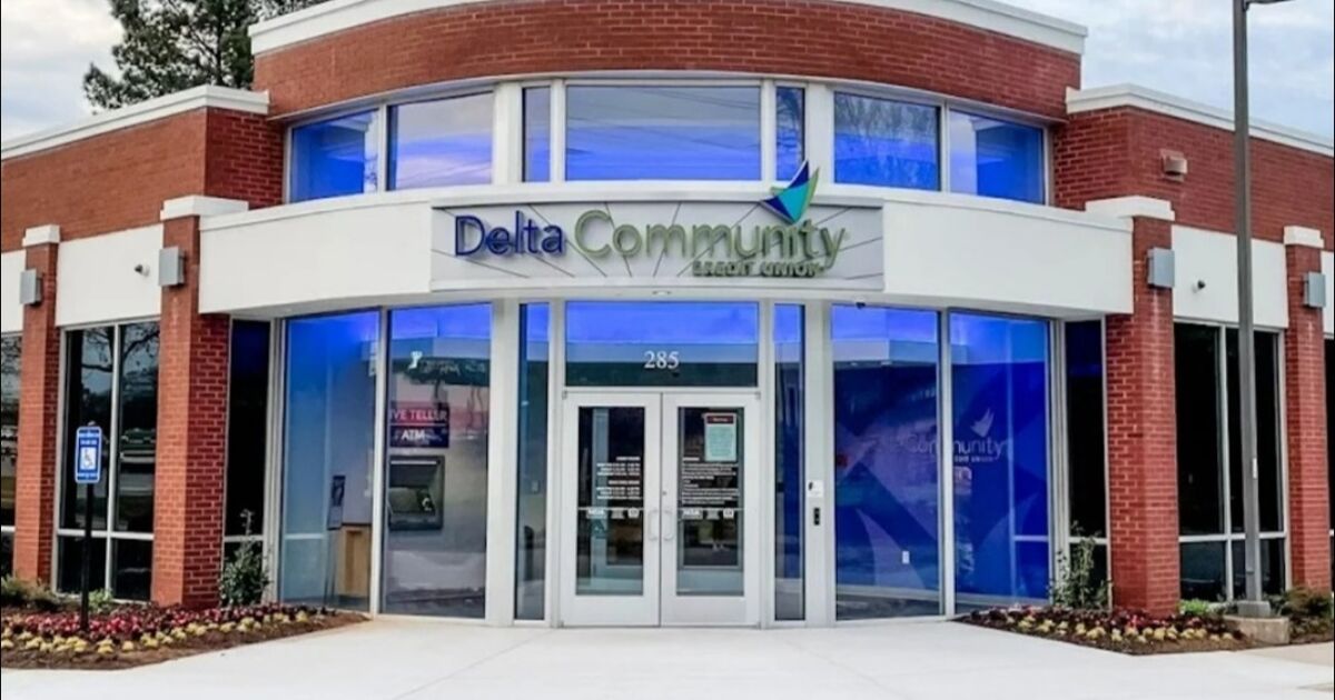 La sucursal número 31 de Delta Community Credit Union en el área metropolitana de Atlanta.