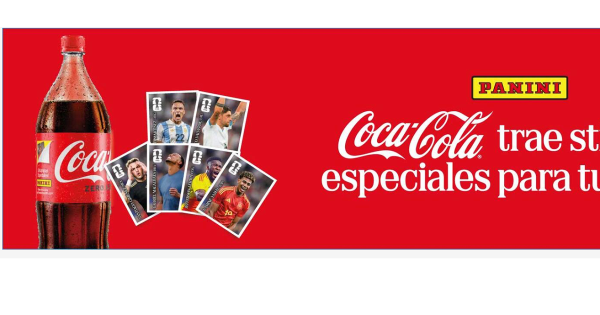Coca-Cola y Panini celebran la pasión mundialista en Ecuador