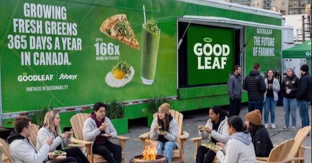 GoodLeaf Farms y Sobeys salen de gira para mostrar la agricultura vertical