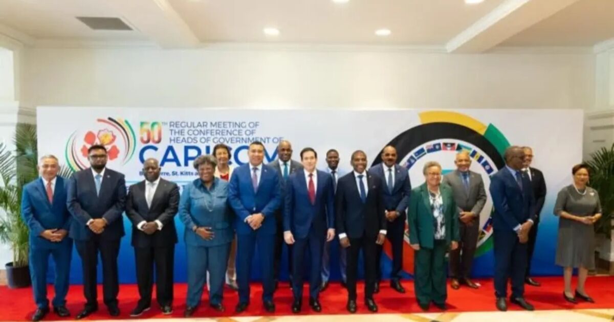 Rubio le dice a CARICOM: La seguridad y estabilidad de EE. UU. y el Caribe están íntimamente ligadas