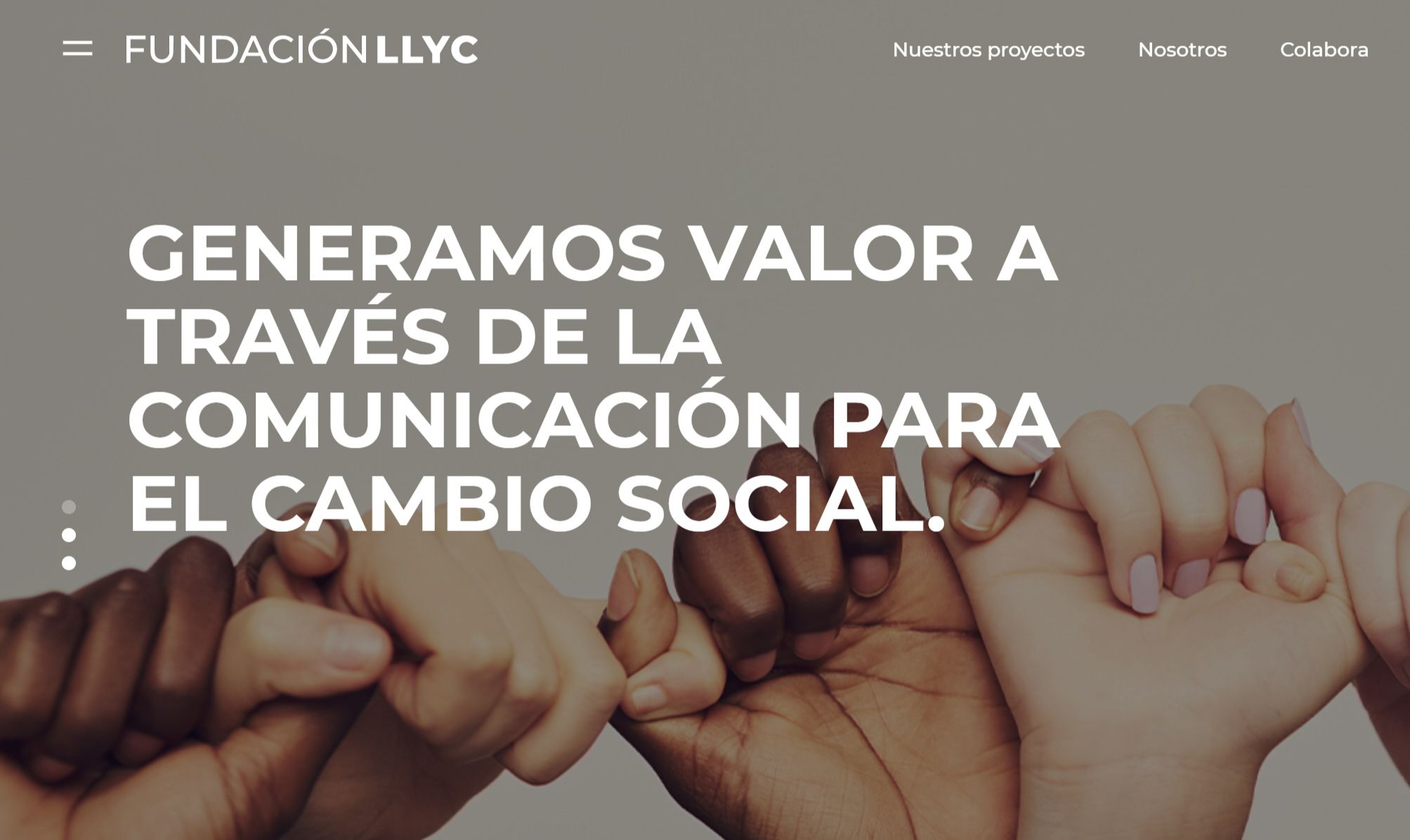 Fundación LLYC lanza su nueva web y presenta su memoria anual