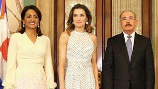 Presidente Medina agradece a la Reina Letizia la cooperación y solidaridad de España