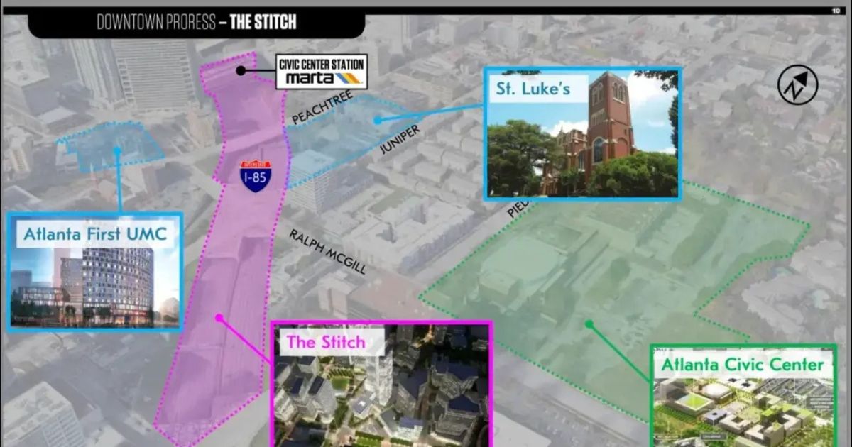 Proyecto Stitch de CAP avanza y el parque Connector en Midtown en espera