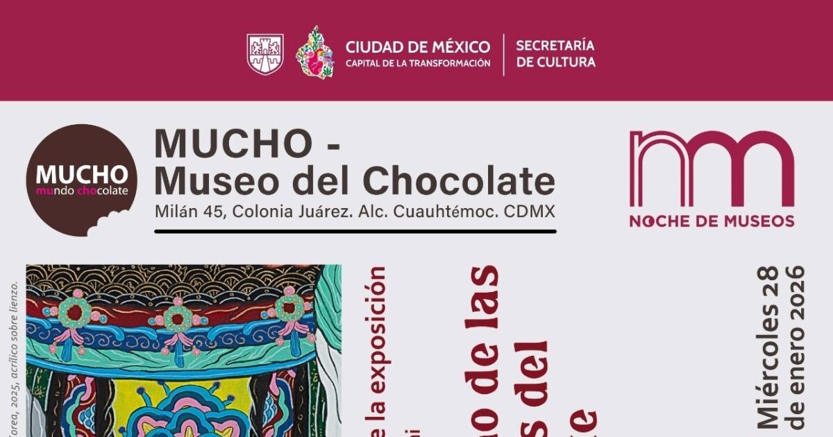 Vuelven las Noches de Museo a MUCHO en Ciudad de México