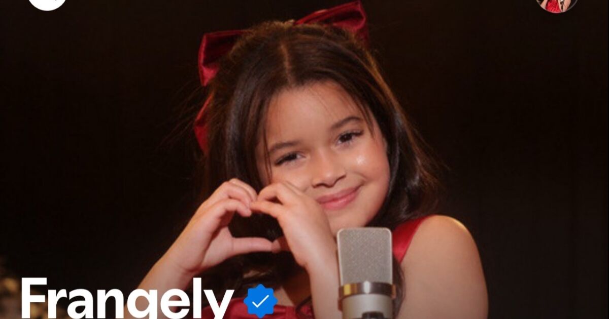 Frangely Bencosme Cantante infantil