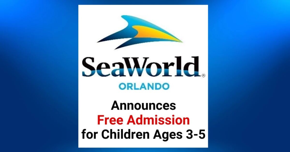 SeaWorld Orlando y Aquatica ofrecen entrada gratuita para niños en edad preescolar durante la temporada 2025