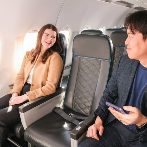 Frontier Airlines introduce los nuevos asientos UpFront Plus