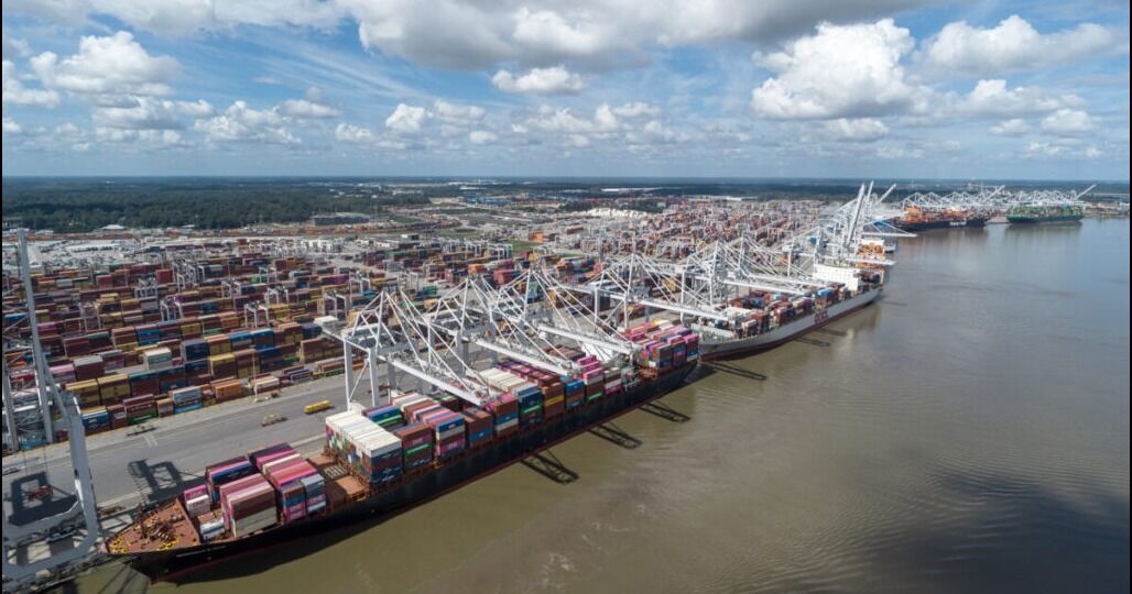 Los puertos de Georgia registran tendencias mixtas en los volúmenes de carga de septiembre