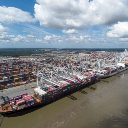 Los puertos de Georgia registran tendencias mixtas en los volúmenes de carga de septiembre