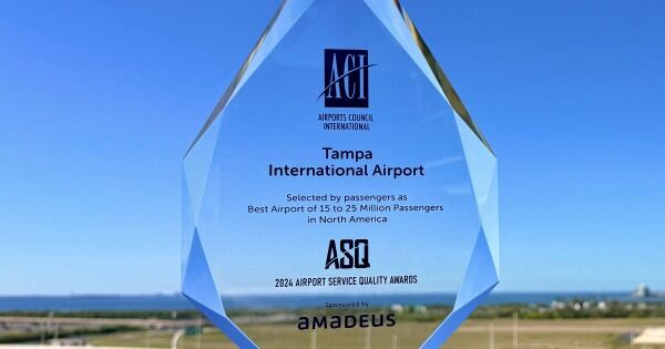 TPA obtiene una vez más el primer puesto en los premios de calidad del servicio aeroportuario, un reconocimiento a la industria