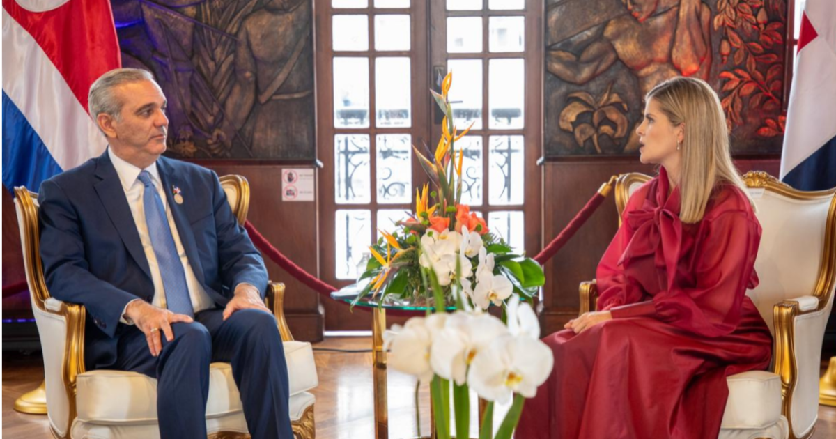 Reunión bilateral entra la mandataria electa, Laura Fernández Delgado y el Presidente Abinader