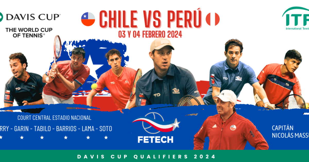 Conoce la nómina del equipo nacional de Copa Davis para la serie Chile