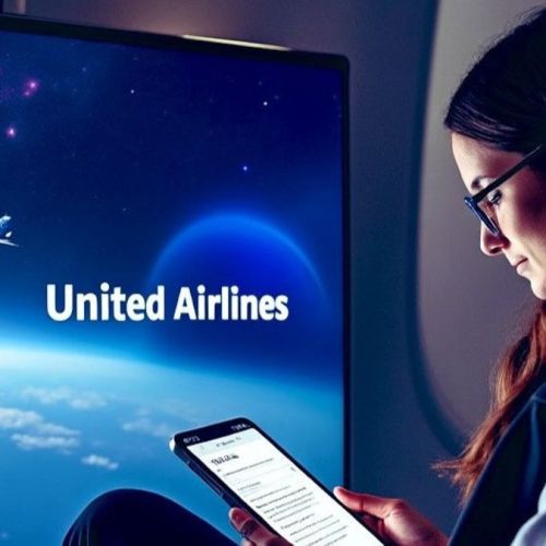 Recurre United Airlines a Starlink para ofrecer Internet a bordo