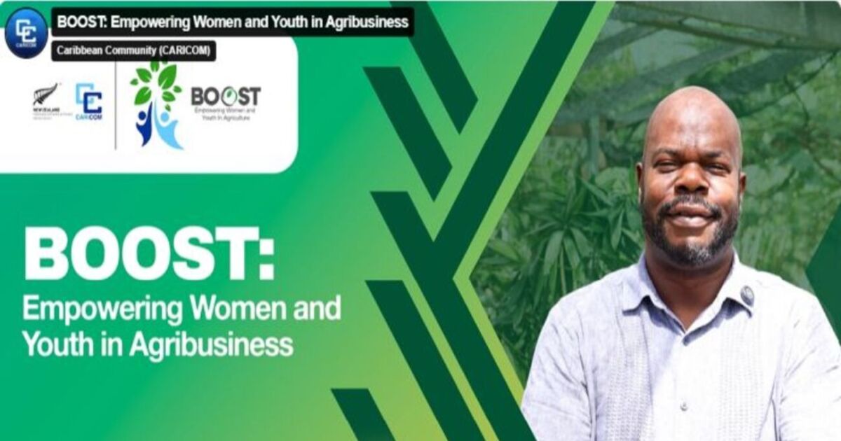 El programa «Boost» de la CARICOM genera oportunidades para mujeres y jóvenes en la agricultura